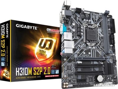 Материнская плата Gigabyte H310M S2P 2.0 (rev. 1.0) - фото5