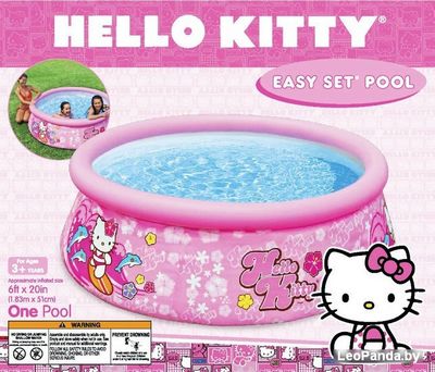 Надувной бассейн Intex Hello Kitty 183x51 [28104NP] - фото3