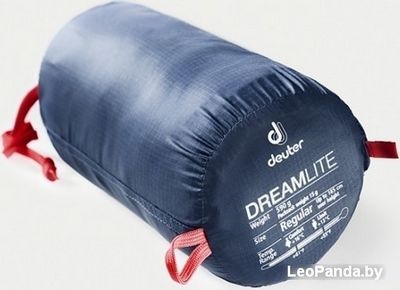 Спальный мешок Deuter Dreamlite L 220 (левая молния, темно-синий) - фото2