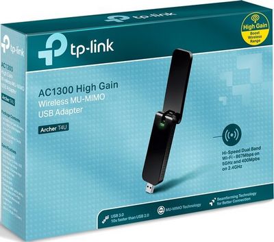 Wi-Fi адаптер TP-Link Archer T4U v3 - фото2