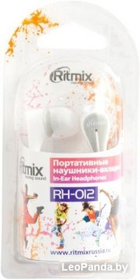 Наушники Ritmix RH-012 (белый) - фото2