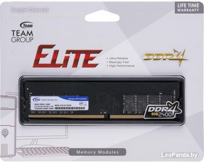 Оперативная память Team Elite 8GB DDR4 PC4-19200 [TED48G2400C1601] - фото4
