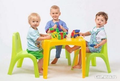 Детский стул Пластишка 431360131 (светло-голубой) - фото2