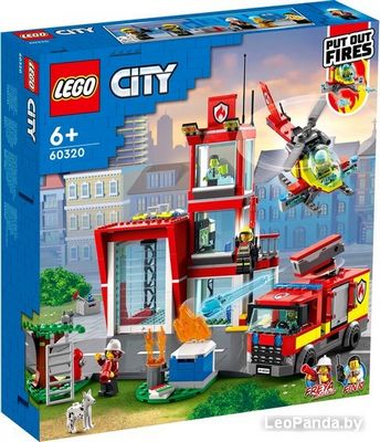 Конструктор LEGO City 60320 Пожарная часть - фото