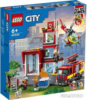 Конструктор LEGO City 60320 Пожарная часть - фото2