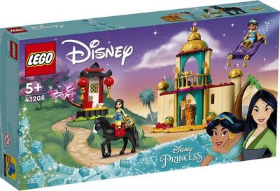 Конструктор LEGO Disney Princess 43208 Приключения Жасмин и Мулан - фото