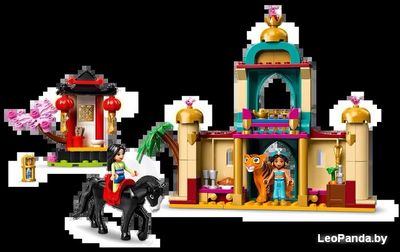 Конструктор LEGO Disney Princess 43208 Приключения Жасмин и Мулан - фото2