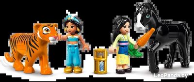 Конструктор LEGO Disney Princess 43208 Приключения Жасмин и Мулан - фото4