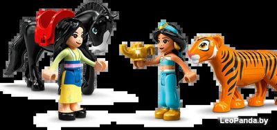 Конструктор LEGO Disney Princess 43208 Приключения Жасмин и Мулан - фото5
