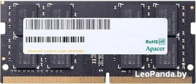 Оперативная память Apacer 4GB DDR4 SODIMM PC4-21300 AS04GGB26CQTBGH - фото