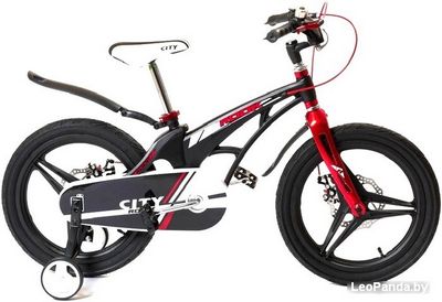 Детский велосипед Rook City 14 (черный) - фото