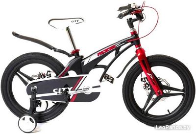 Детский велосипед Rook City 16 (черный) - фото