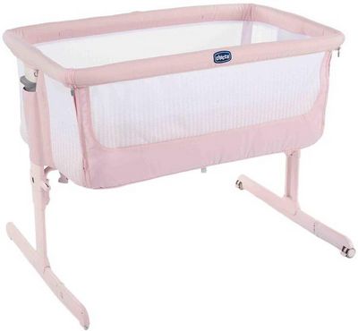 Приставная детская кроватка Chicco Next2me Air (paradise pink) - фото