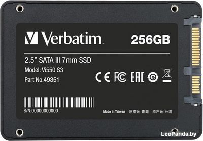 SSD Verbatim Vi550 S3 512GB 49352 - фото2