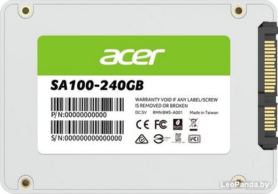 SSD Acer SA100 240GB BL.9BWWA.102 - фото4
