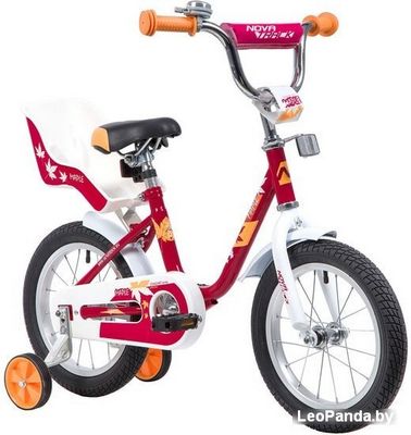 Детский велосипед Novatrack Maple 14 2019 144MAPLE.RD9 (красный/белый) - фото2