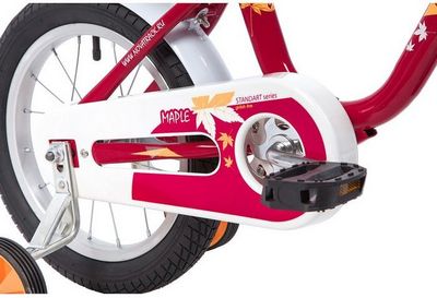Детский велосипед Novatrack Maple 14 2019 144MAPLE.RD9 (красный/белый) - фото3