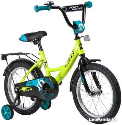 Детский велосипед Novatrack Vector 16 2020 163VECTOR.GN20 (зеленый/черный) - фото2