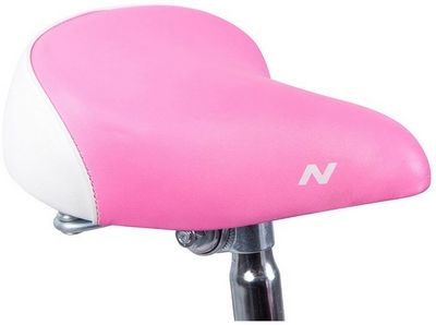 Детский велосипед Novatrack Girlish line 16 (розовый/белый, 2019) - фото5