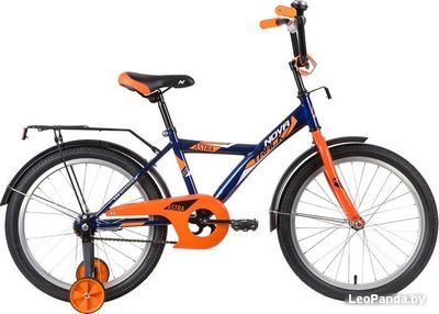Детский велосипед Novatrack Astra 20 2020 203ASTRA.BL20 (синий/оранжевый) - фото