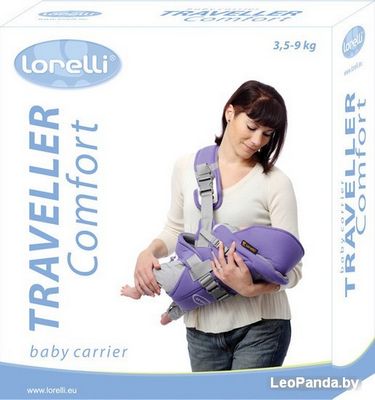 Рюкзак-переноска Lorelli Traveller Comfort Black [10010070006] - фото2