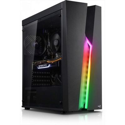 Компьютер игровой 15430 AMD Ryzen 5 4650G 8ГБ HDD 2TB SSD 240GB Radeon Vega 7 Wi-Fi 500W - фото