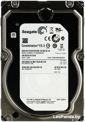 Жесткий диск Seagate Constellation ES.3 1TB (ST1000NM0033) - фото