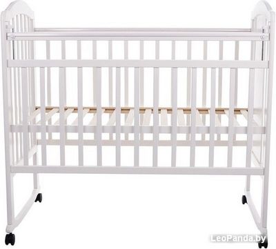 Классическая детская кроватка Pituso Noli Жирафик J-502 (белый) - фото4
