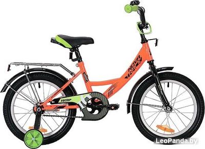 Детский велосипед Novatrack Vector 18 (оранжевый, 2019) - фото