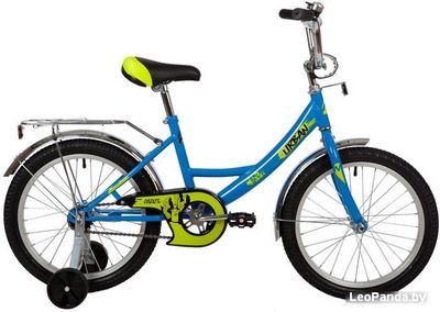Детский велосипед Novatrack Urban 18 2022 183URBAN.BL22 (голубой) - фото
