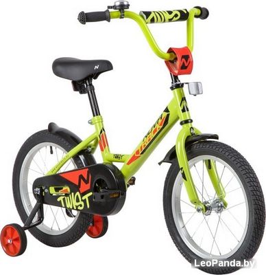 Детский велосипед Novatrack Twist New 16 2020 161TWIST.GN20 (зеленый/черный) - фото2