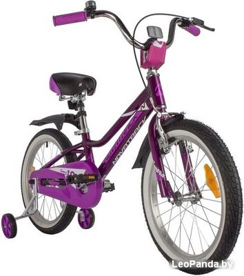 Детский велосипед Novatrack Novara 18 2022 185ANOVARA.VL22 (фиолетовый) - фото2