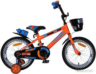 Детский велосипед Favorit Sport 16 (оранжевый, 2020)