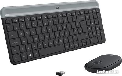 Клавиатура + мышь Logitech MK470 Slim Wireless Combo - фото2