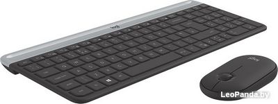Клавиатура + мышь Logitech MK470 Slim Wireless Combo - фото3