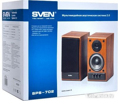 Акустика SVEN SPS-702 (коричневый) - фото3