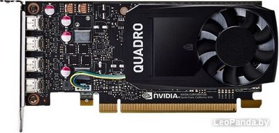 Видеокарта PNY Nvidia Quadro P1000 DVI 4GB GDDR5 VCQP1000DVIV2BLK-1 - фото