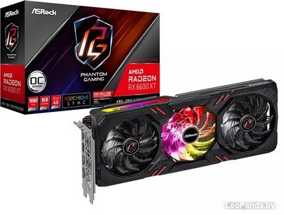 Видеокарта ASRock Radeon RX 6600 XT Phantom Gaming D 8GB OC - фото5