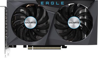 Видеокарта Gigabyte Aorus GeForce RTX 3050 Eagle OC 8G GV-N3050EAGLE OC-8GD - фото