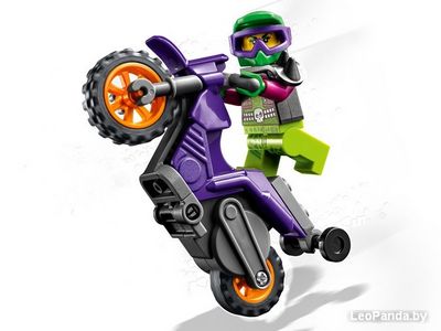 Конструктор LEGO City 60296 Акробатический трюковый мотоцикл - фото3