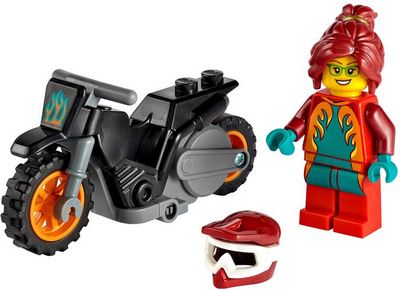 Конструктор LEGO City 60311 Огненный трюковый мотоцикл - фото2