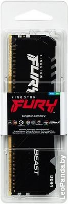 Оперативная память Kingston FURY Beast RGB 16GB DDR4 PC4-29800 KF437C19BB1A/16 - фото4
