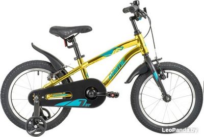 Детский велосипед Novatrack Prime New 16 2020 167APRIME1V.GGD20 (золотой) - фото