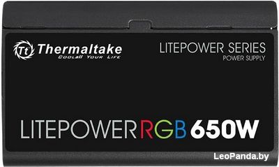 Блок питания Thermaltake Litepower RGB 650W LTP-650AL2NK - фото2