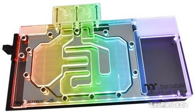 Водоблок для видеокарты Thermaltake Pacific V-RTX 3080/3090 Plus ASUS ROG CL-W311-CU00SW-A - фото