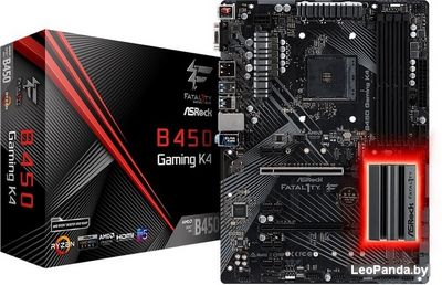 Материнская плата ASRock Fatal1ty B450 Gaming K4 - фото5