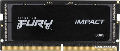 Оперативная память Kingston FURY Impact 8ГБ DDR5 4800 МГц KF548S38IB-8 - фото