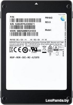 SSD Samsung PM1643 1.92TB MZILT1T9HAJQ - фото