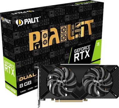 Видеокарта Palit GeForce RTX 2060 Super Dual 8GB GDDR6 NE6206S018P2-1160A - фото5