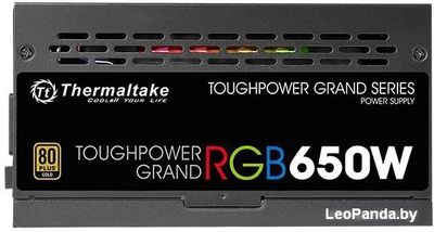Блок питания Thermaltake Toughpower Grand RGB 650W Gold (RGB Sync Edition) - фото5